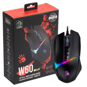 ماوس سیم‌دار گیمینگ A4tech W60 MAX