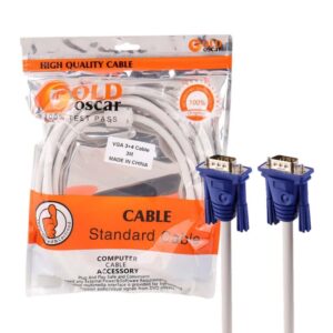 کابل مانیتور گلد اسکار مدل GoldOscar VGA 3+4 3M