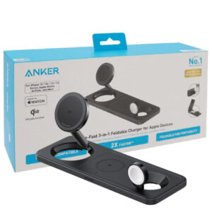 شارژر بی سیم انکر مدل ANKER B25M31211 3IN1