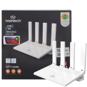 مودم روتر بی سیم نزتک مدل Naztech NZT-77UX400 N300 LTE 4G