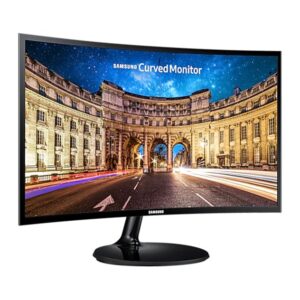 مانیتور خمیده 24 اینچ سامسونگ سری C مدل SAMSUNG LC24F390FHMXUE گارانتی آونگ